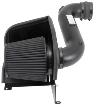 GMC Sierra 2500 Performance Air Intake - K&N Engineering - Blackhawk - Black - `07-`10